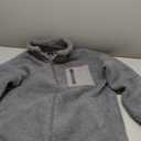 Women ' s Fashionable Full-Zip Fleece Coat, Long Sleeve, Loose Fit, Warm Coat with Pockets Up Oversized Soft Up Long Sleeve with Pockets Casual Everyday Wear Outdoor Hiking Warm Loungewear, Size Large