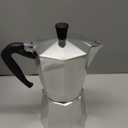 Bialetti - Moka Express: Iconic Stovetop Espresso Maker, Makes Real Italian Coffee, Moka Pot 9 Cups (14 Oz - 420 Ml), Aluminium, Silver
