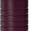 IDEUS Insulated Stainless Steel Water Bottle 14 oz Lockable Lid & Leakproof Travel Coffee Mug for Hot/Cold Beverages Fits Most Cup Holder (Burgundy)