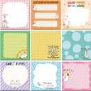 9 Pads Goose Sticky Notes Cartoon Self Stick Notepads 3x3 Inches Notes Adhesive Memo Pad Office Decor Gifts for Students School Teacher Office Meeting