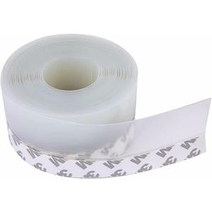 Silicone Seal Strip,Weather Stripping for Door or Window,Weatherproof Soundproof Self Adhesive Door Strip Bottom, Door Draft Stopper Silicone Strip Tape for Doors Windows and Shower Glass Gaps (45MM, High transparency)