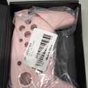 eXtremeRate Cherry Blossoms Pink Octagonal Gated Sticks Faceplate Backplate Handles Cover, DIY Replacement Hand Grip Housing Shell for Nintendo Switch Pro Controller - Controller NOT Included