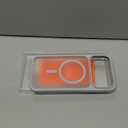 TORRAS Stronger Magnetic & Shockproof for iPhone 17 Pro Max Case, Fit for MagSafe, Military Grade Drop Protection, Camera Control, DIY Button, Slim for iPhone 17 Pro Max Case Translucent Silver