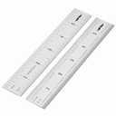 Mr. Pen- Machinist Ruler, 6 Inch, 2 Pack, Stainless Steel with Inch & mm Graduations, Precision Ruler