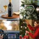 2 x Thank You Gifts for Women Men, Appreciation Christmas Ornaments Gifts for Friend Teacher Coworker (Green)