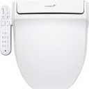 SmartBidet® SB-2000 Smart Bidet Electric Bidet Toilet Seat with Heated Seat, Warm Water, Air Dryer – Side Control Panel, Round
