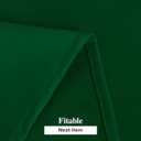 Fitable 6 Pack Hunter Green Rectangle Table Clothes - 70 x 120 Inch - Wrinkle and Stain Resistant Fabric Tablecloths, Washable Polyester Table Covers for Wedding Christmas Party Banquet Formal Events