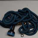 Flexi Hose with 8 Function Nozzle, 50FT - Lightweight Expandable Garden Hose, No-Kink Flexibility, 3/4 Inch Solid Brass Fittings and Double Latex Core