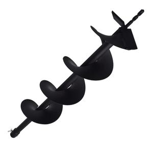 6 Inch Earth Auger Drill Bits for Planting, 6 x 31.5 Gasoline Engine Auger Post Hole Digger Drill Bits, Bulb Planter Tool with 3/4 Shaft