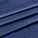 400T Navy Blue Matte Nylon Taffeta Fabric 60" Wide High Density Waterproof Soft Warm Nylon Fabric for Clothing Sewing Down Jacket Outdoor Interchange Jacket Children Cotton Coat,5 Yards