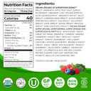 Orgain Organic Greens Powder + 50 Superfoods, Berry - 1 Billion Probiotics for Digestive Health, Antioxidants, Vegan, Plant-Based, Gluten-Free, Non-GMO, Green Juice & Smoothie Drink Mix - 0.62lb (EXP 08/07/27)