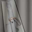 T3 SinglePass Curl X Extra-Long Barrel 1", 1.25", 1.5" Curling Iron with 9 Heat Settings and Ceramic Barrel for Fast Styling and Lasting Results on All Hair Types (White/Rose Gold)