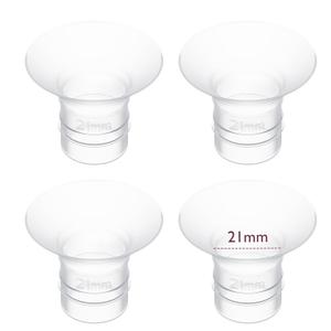 Momcozy 21mm 4Count Flange Insert Compatible with 24mm Flange/Shield of Most Pumps