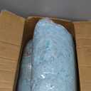 Bean Bag Filler - 10lbs Shredded Memory Foam Filling, High Density 3.12 lb/ft, Blue Pillow Stuffing for Bean Bag Chair, Couch Cushion, Dog Bed, Stuffed Animals, DIY, Non-Toxic & Hypoallergenic
