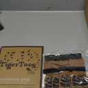 DOK TigerToes Premium Non-Slip Dog Socks for Hardwood Floors - Extra-Thick Grip That Works Even When Twisted - Prevents Licking, Slipping, and Great for Dog Paw Protection (Cool Caramel, Large)