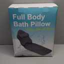 Poemland Full Body Bath Pillow for TubExtra Thick Bathtub Pillow with Head & Neck Support, Luxury Tub Pillow for Comfort, NonSlip Bath Cushion for Women, Men & Seniors, Bathroom Accessories