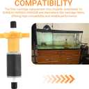 Ziyuan Aquarium Canister Filter Replacement Impeller for SUNSUN Canister Filter Models HW303A/HW303B Also Compatible with Marineland 360 Cartridge Filters - 2 Pack