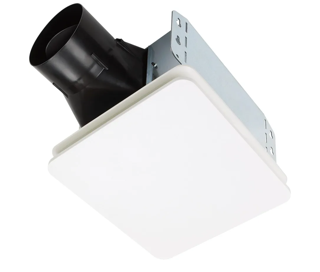 Broan-NuTone Bathroom Exhaust Fan – Easy Retrofit Without Attic Access, Ultra Quiet 0.9 Sones, Effective Ventilation at 60 CFM ENERGY STAR Certified Moisture and Odor Control