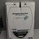 KOHLER Brevia Slow Close Elongated Toilet Seat, White
20110-0, Grip-Tight Bumpers, Quiet Close, Quick-Attach Hardware