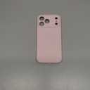 Vooii Magnetic for iPhone 17 Pro Max Case, Compatible with Magsafe (Premium Liquid Silicone) (Integrated Camera Control Button) Full Body Protective Anti-Scratch Microfiber Lining 6.9 inch, Chalk Pink