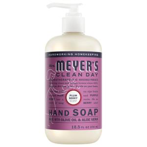MRS. MEYER'S CLEAN DAY Hand Soap, Plum Berry Scent, 12.5 Fl Oz Bottle, 2 Pack