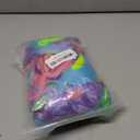 ColorGround Long Curly Cosplay Wig with 2 Ponytails (Purple/Pink/Blue/Green)