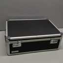 Vaultz Storage Lock Box - 6.5 x 23 x 13.5 Inch - Secure Dorm Storage Trunk with Combination Lock - Ideal Briefcase, Medicine Box, and Personal Item Lock Box - Store Cash, Laptop - Black/Silver