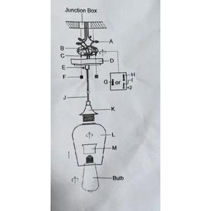 Pendant Light Fixture With Adjustable Height