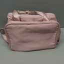 Medicine Storage Bag with 2 Medical Bags, Pill Bottle Organizer Bag Empty First Aid Bag for Travel, Home Healthcare, Pink(Empty Bag Only)
