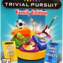 Hasbro Gaming Trivial Pursuit Game: Family Edition Board Game, Family Trivia Games for Adults and Kids, 2+ Players, Ages 8+