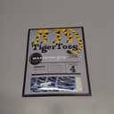 DOK TigerToes Premium Non-Slip Dog Socks for Hardwood Floors - Extra-Thick Grip that Works Even When Twisted - Prevents Licking, Slipping, and Great for Dog Paw Protection (Breezy Blue, Small)