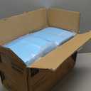 Amazon Basics Dog and Puppy Pee Pads, 5-Layer Leak-Proof Super Absorbent, Quick-Dry Surface, Potty Training, Regular (22x22"), 100 Count, Blue & White