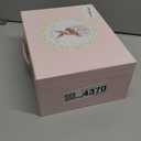 Porcelain Tea Set for Girls, Tea Party Set for Little Girls, Kids Tea Set Kitchen Pretend Play, Princess Tea Time Playset with Ceramic Teapot Cups Carry Case, Toddler Girl Toys Birthday Gifts Age 3+