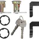 New Pair of Door Lock Cylinder Keys for Ford E-150 E-250 E-350 E-100 Truck Van Granada Mustang Pinto Thunderbird Bronco F-100 F-150 F-250 LTD Maverick Mercury Monarch Bobcat Capri