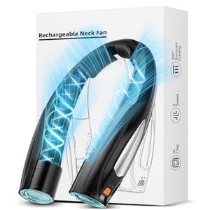 Amazon.com: Hionly AI Neck Fan, 6 Speeds Adjustable Portable Personal Fan Rechargeable, Faster Cooling Wearable Fan, Ultra Quiet for Home, Office, Travel, Outdoor : Home & Kitchen