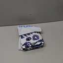 DriftAway Julia Lined Valance Double Layer Thermal Insulated Room Darkening Blackout Valances 3 Inch Rod Pocket Window Valance for Bathroom Living Room 52 Inch by 14 Inch Navy