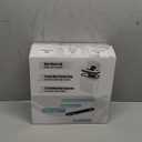 Cesun Automatic Motion Sensor Bathroom Trash Can with Lid, 2.6 Gallon Touchless Trash Bin, Smart Plastic Slim Garbage Can Small White Wastebasket for Toilet, Office, rv, Bedroom, Living Room