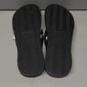 Archies Arch Support Flip Flops for Men & Women – Orthotic Sandals for Plantar Fasciitis Relief – Lightweight, Cushioning, Shock-Absorbing Sandals for Walking, Foot Pain & All-Day Comfort - Black (US Men's 8 / US Women's 9) 