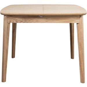 Bloomingville Rubberwood and Ash Wood Butterfly Leaf Dining Table, Natural