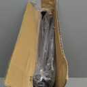 LASZOLA Black Plant Stand Indoor for Large Tall Heavy Duty Planters, Metal Vertical Single Flower Holder Organizer for Floor Corner, Sturdy Wrought Iron Round Shelf for Modern House Patio Decorative (1 Tier)