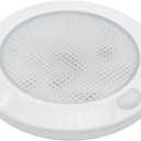 Dream lighting LED DC 12volt Dome Light with Switch for Interior RV Camper Trailer Marine Boat Cabin Ceiling Down Light3 inch, Dimmable Cool White Light, with Memory Function