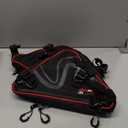 StarknightMT 2 Packs Universal UTV Roof Storage Bag, Triangle Bike Bag Waterproof UTV Overhead Bag Fits 1.75" to 2" Roll Bar Compatible with Can Am X3 Commander Defender, Polaris Ranger RZR