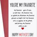 Ithmahco Mothers Day Card For Wife, Funny Mothers Day Card From Husband, Funny Birthday Gift For Wife from Husband (White CARD mom21 02)