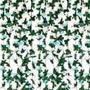 8Pcs 63Ft Teal&White Rose Garland, Fake Rose Hanging Flowers, Artificial Flower Vine, Hanging Floral Vine Garland for Wedding, Birthday Party, Wall Arch, Halloween, Christmas Garden Backdrop Decor
