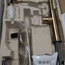 Delta Antoni Pro Style Commercial Kitchen Faucet with Pull Down Sprayer, Single Hole Brushed Gold Kitchen Sink Faucet, Single Handle, Champagne Bronze 18803-CZ-DST