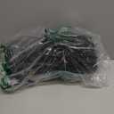 4-pack Red and White Solar Christmas Lights Outdoor Waterproof, 400LED 132FT Solar Powered LED String Lights Green Wire with 8 Modes Solar Fairy Lights for Xmas Tree Party Wedding Garden Fence Decor