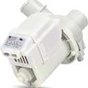 DP040-012 Drain Pump 4681EA1007A 5859EA1004F 5859EA1004P 5859EA1004G WH23X10020 Replacement for Washer Drain Pump, Fits for WT1101CW WT5001CW WT7200CW WT5270CW WT1201CV WT4970CW WT4870CW