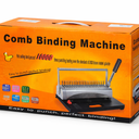 Comb binding machine
