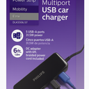 Philips Power Strip Multiport USB Car Charger