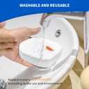 Leemone Kucbraly IZ462H Filter Replacements for Shark IZ462H IZ483H IZ482H IZ440H Vertex Cordless Stick Vacuum Cleaner, 2 Filters, 4 Foam & Felt Filters, 1 Brushroll, Part: XHF161H & 617FJ140, 12 Pack